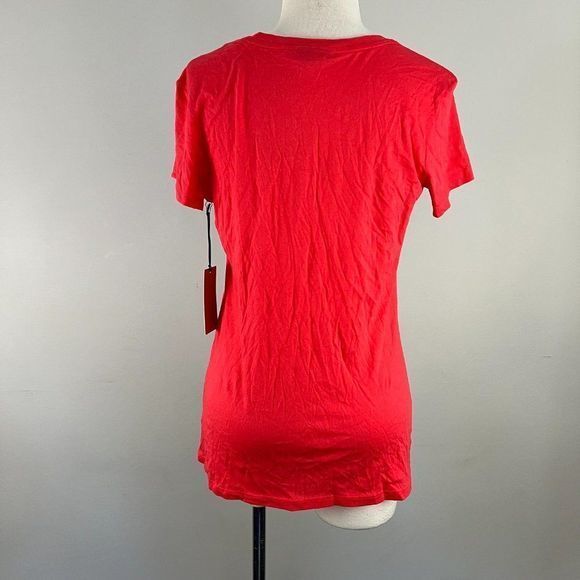 NWT HALOGEN Fuchsia Pink Crew‎ Neck Tee (M) - Picture 4 of 6